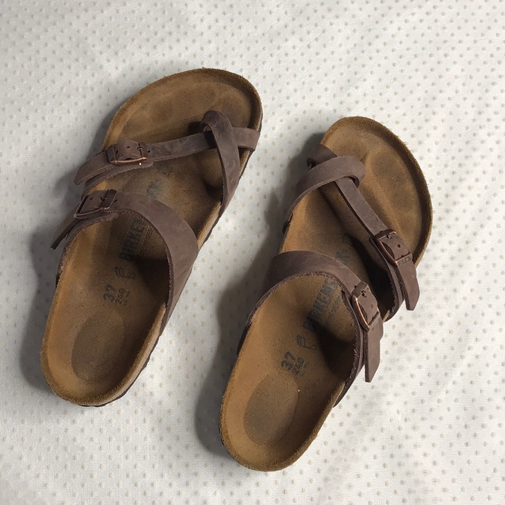 brown mayari birkenstocks